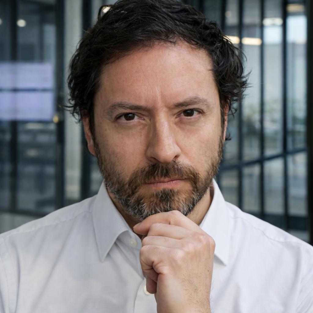 Foto profesional de Alejandro Garrido, Director de Despliegue y Viabilidad